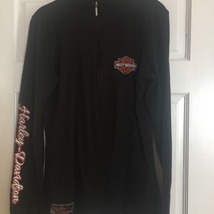 Harley Davidson pull over